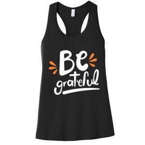 Be Grateful Women's Racerback Tank