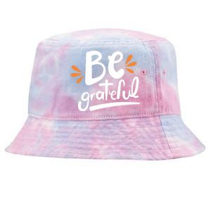 Be Grateful Tie-Dyed Bucket Hat