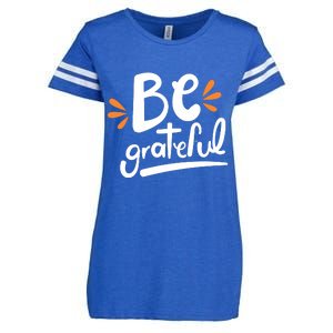 Be Grateful Enza Ladies Jersey Football T-Shirt