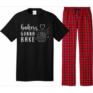 Bakers Gonna Bake Pastry Sweet Fan Chef Hobby Interest Cake Gift Pajama Set