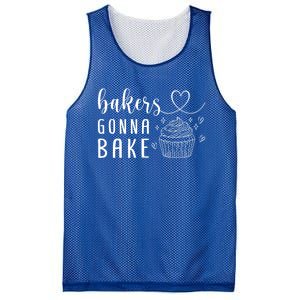 Bakers Gonna Bake Pastry Sweet Fan Chef Hobby Interest Cake Gift Mesh Reversible Basketball Jersey Tank