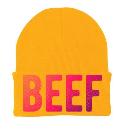 Beef Gift Knit Cap Winter Beanie