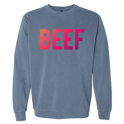 Beef Gift Garment-Dyed Sweatshirt