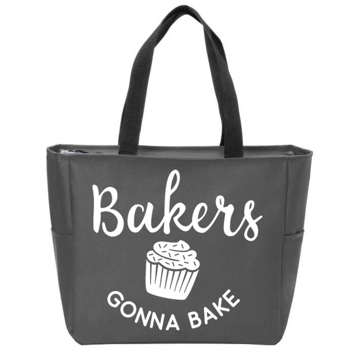 Bakers Gonna Bake Zip Tote Bag