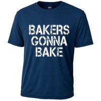 Bakers Gonna Bake Funny Baking Cooling Performance Crew T-Shirt