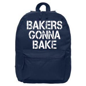 Bakers Gonna Bake Funny Baking 16 in Basic Backpack