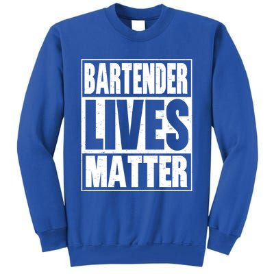 Bartender Gift Bartending Lives Matter Hooded Gift Tall Sweatshirt