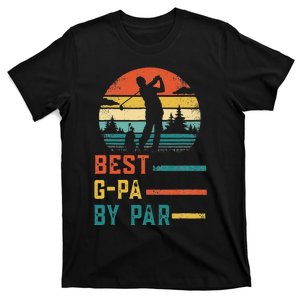 Best G-Pa By Par Funny Golf Dad Gift Fathers Day T-Shirt