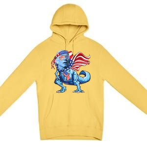 Bidensaurusrex Gift Premium Pullover Hoodie