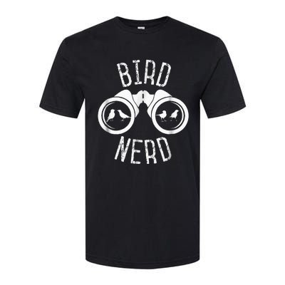 Birdwatcher Gifts Birdwatching Bird Nerd Softstyle® CVC T-Shirt