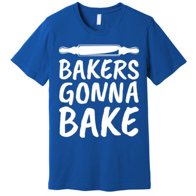 Bakers Gonna Bake Rolling Pin Baking Gift Premium T-Shirt