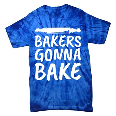 Bakers Gonna Bake Rolling Pin Baking Gift Tie-Dye T-Shirt