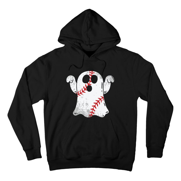 Baseball Ghost Baseball Lover Halloween Costume Hoodie