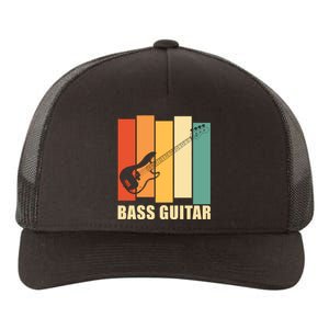 Bass Guitar Yupoong Adult 5-Panel Trucker Hat