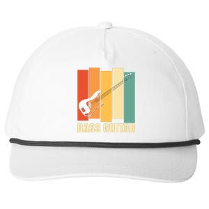 Bass Guitar Snapback Five-Panel Rope Hat