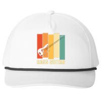 Bass Guitar Snapback Five-Panel Rope Hat