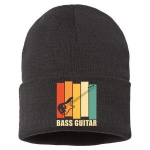 Bass Guitar Sustainable Knit Beanie