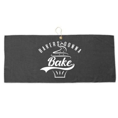 Bakers Gonna Bake Gift Large Microfiber Waffle Golf Towel