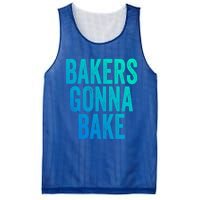 Bakers Gonna Bake Cool Gift Mesh Reversible Basketball Jersey Tank