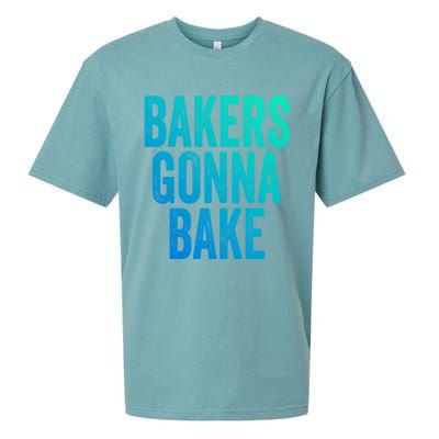 Bakers Gonna Bake Cool Gift Sueded Cloud Jersey T-Shirt