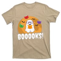 Booooks Ghost Boo Read Books Library Gift Funny T-Shirt