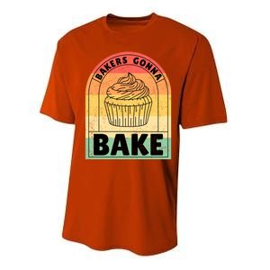 Bakers Gonna Bake Cute Gift Performance Sprint T-Shirt