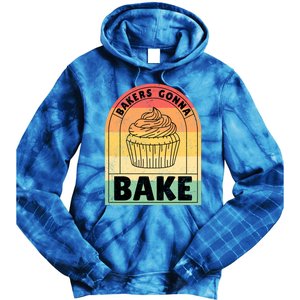 Bakers Gonna Bake Cute Gift Tie Dye Hoodie