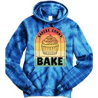 Bakers Gonna Bake Cute Gift Tie Dye Hoodie