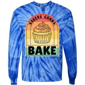 Bakers Gonna Bake Cute Gift Tie-Dye Long Sleeve Shirt