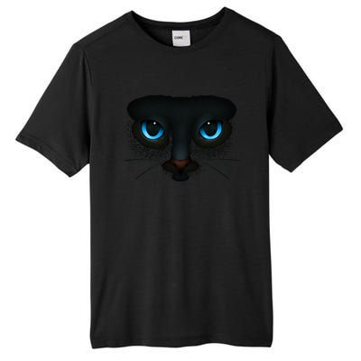 Bluefunny Gifteyed Black Cat Blending Into The Night Graphic Art Gift Tall Fusion ChromaSoft Performance T-Shirt