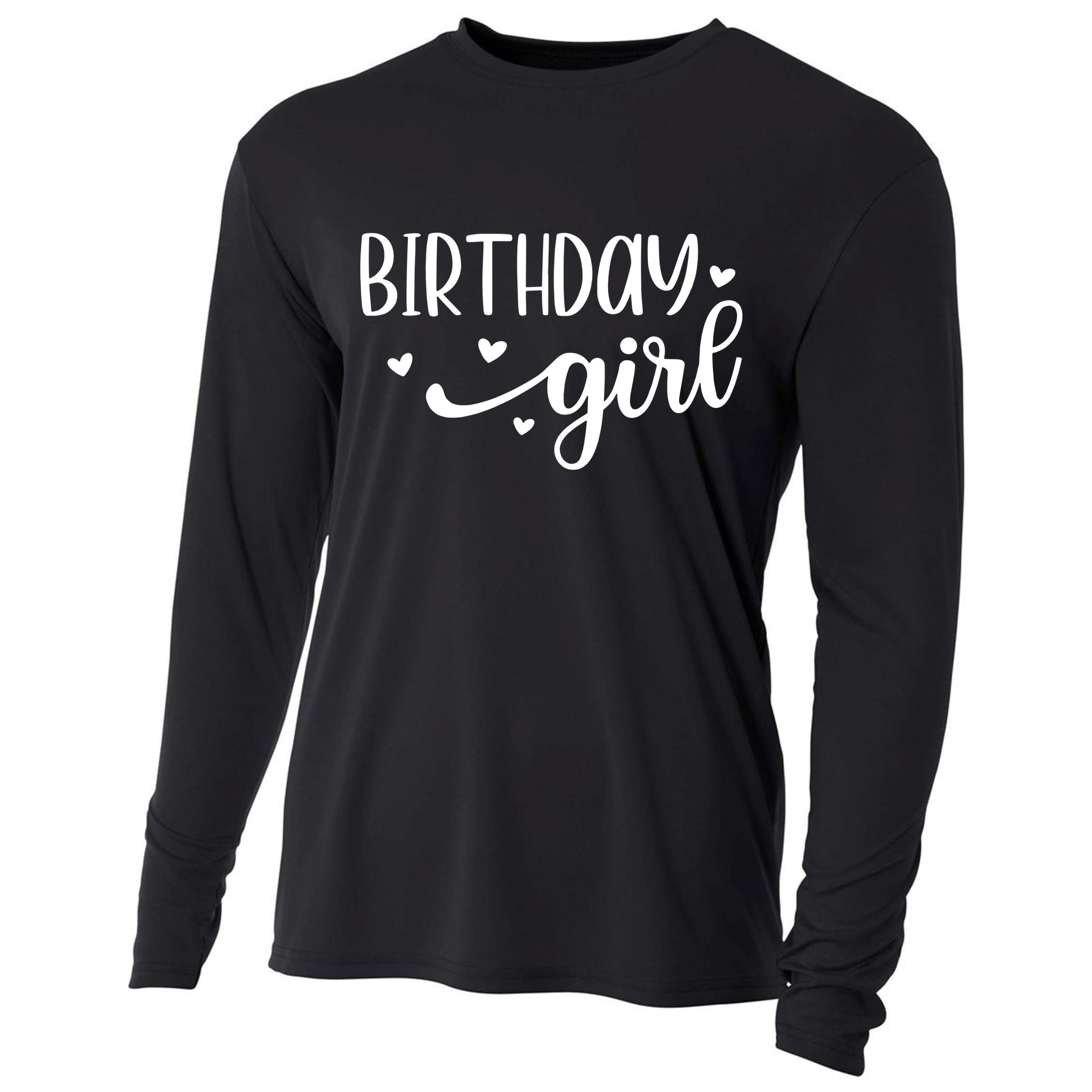 Birthday Girl Cooling Performance Long Sleeve Crew