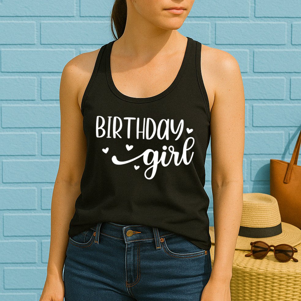 Birthday Girl Womens Tank Top
