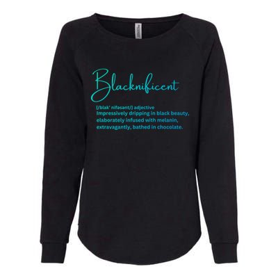 Blacknificent Gift Womens California Wash Sweatshirt