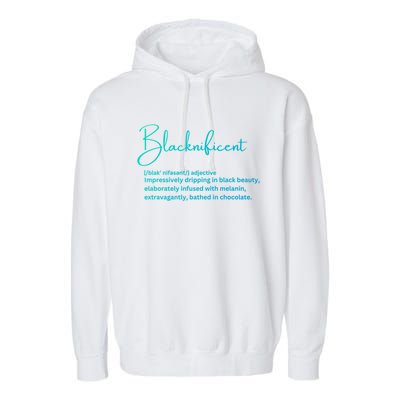 Blacknificent Gift Garment-Dyed Fleece Hoodie