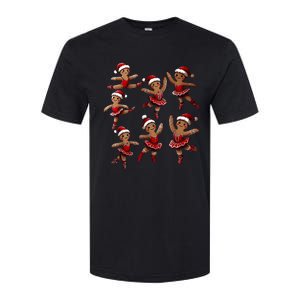 Ballet Gingerbread Ballet Dancer Dance Teacher Christmas Softstyle CVC T-Shirt