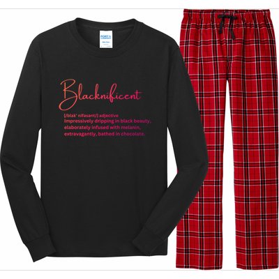 Blacknificent Gift Long Sleeve Pajama Set