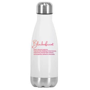 Blacknificent Gift Stainless Steel Insulated Water Bottle