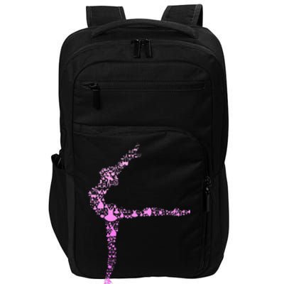 Ballerina Girl Ballet Women Girl Impact Tech Backpack