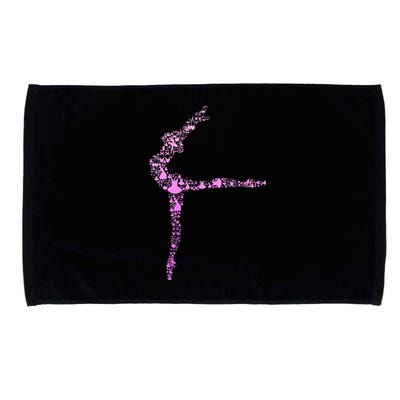 Ballerina Girl Ballet Women Girl Microfiber Hand Towel