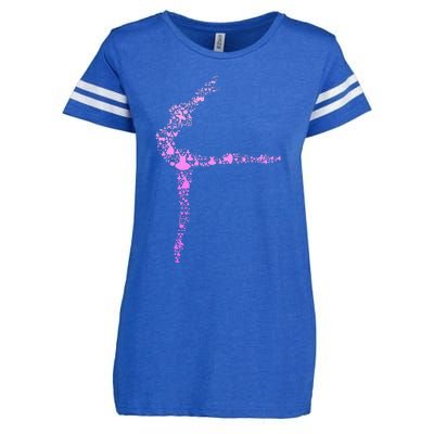 Ballerina Girl Ballet Women Girl Enza Ladies Jersey Football T-Shirt