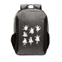 Ballet Ghost Ballet Dancer Spooky Dance Teacher Halloween Vector Backpack