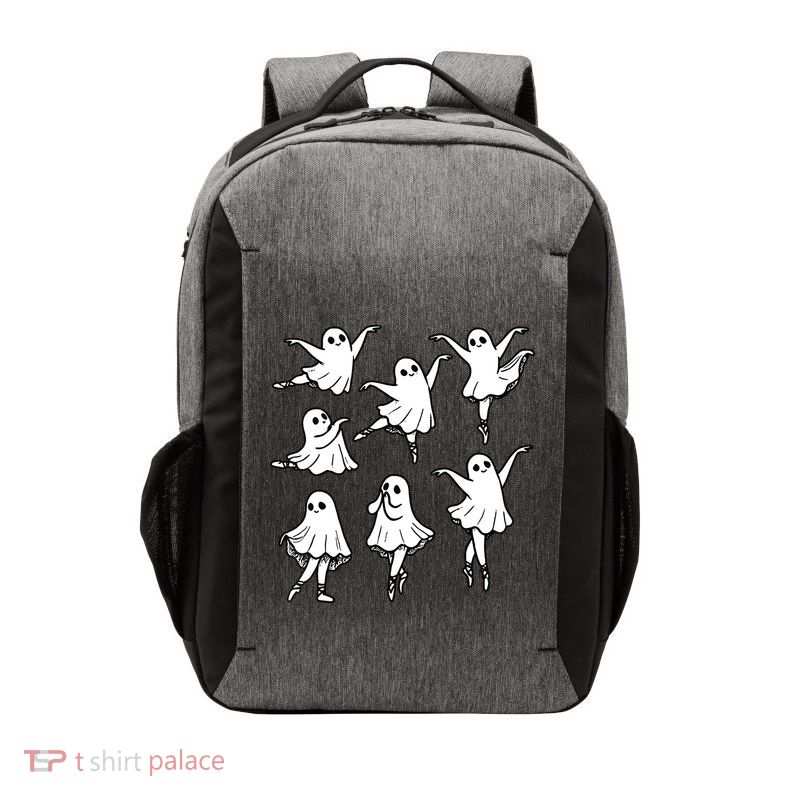 Ballet Ghost Ballet Dancer Spooky Dance Teacher Halloween Vector Backpack