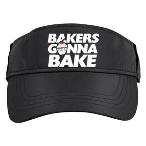 Bakers Gonna Bake Funny Gift Baking Cupcake Art Bakery Adult Drive Performance Visor