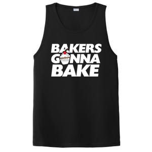 Bakers Gonna Bake Funny Gift Baking Cupcake Art Bakery PosiCharge Competitor Tank