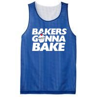 Bakers Gonna Bake Funny Gift Baking Cupcake Art Bakery Mesh Reversible Basketball Jersey Tank