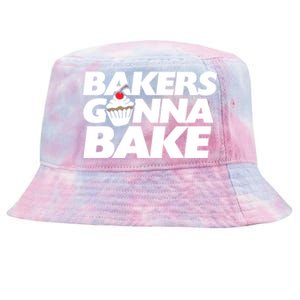 Bakers Gonna Bake Funny Gift Baking Cupcake Art Bakery Tie-Dyed Bucket Hat