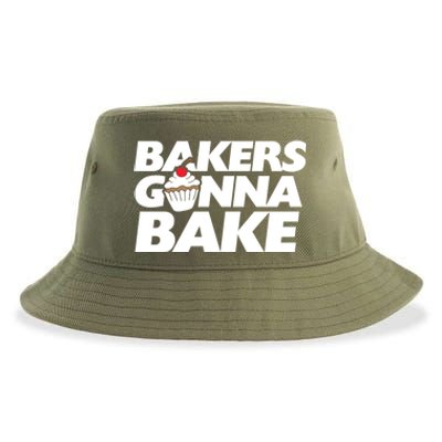 Bakers Gonna Bake Funny Gift Baking Cupcake Art Bakery Sustainable Bucket Hat