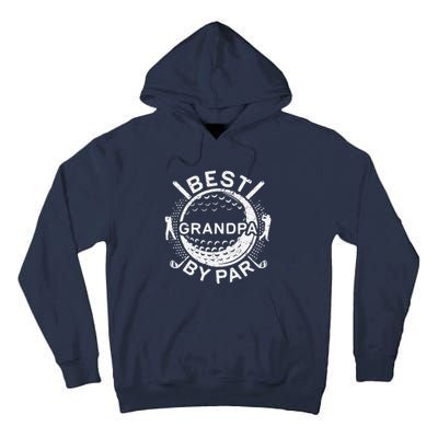 Best Grandpa By Par Golf Lover Fathers Day Tall Hoodie