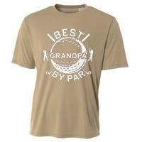 Best Grandpa By Par Golf Lover Fathers Day Cooling Performance Crew T-Shirt