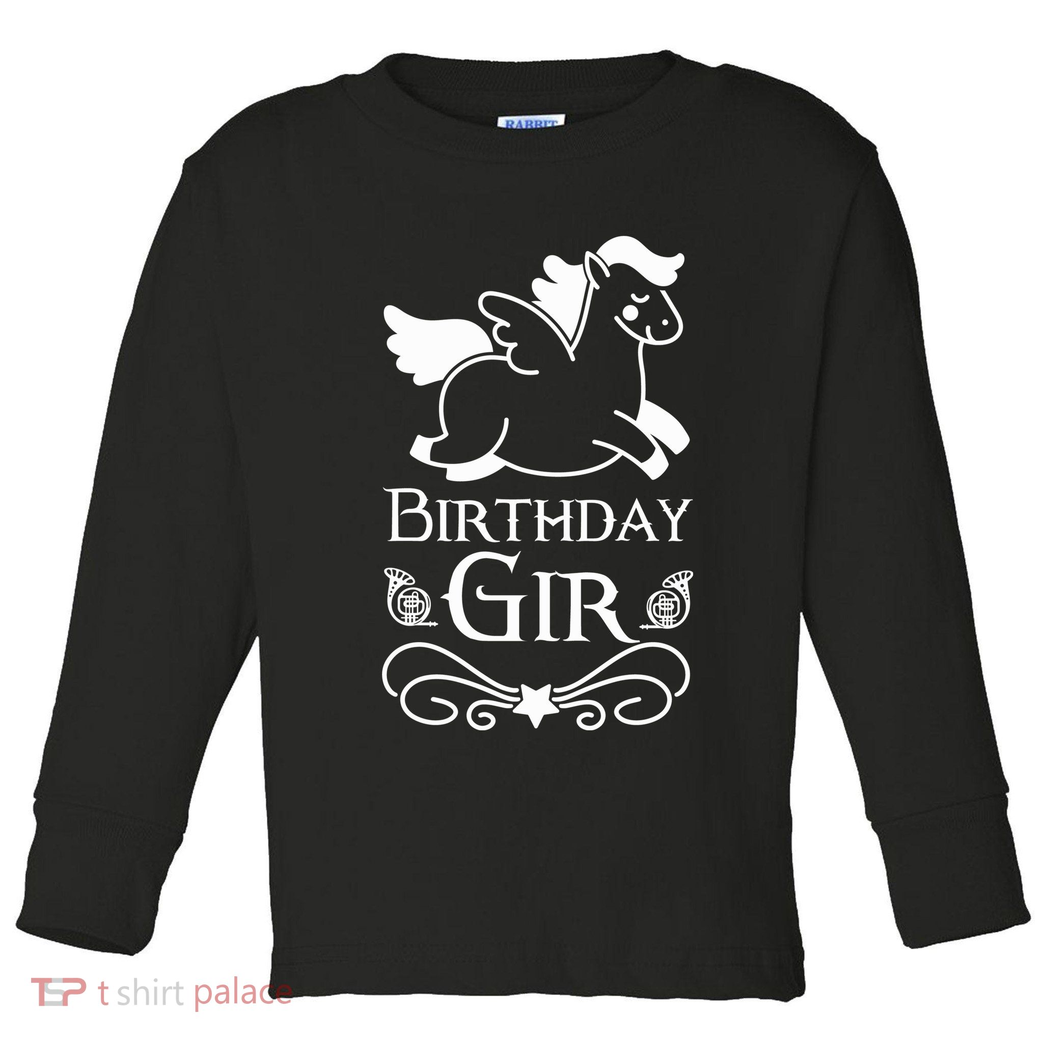 Birthday Girl Toddler Long Sleeve Shirt